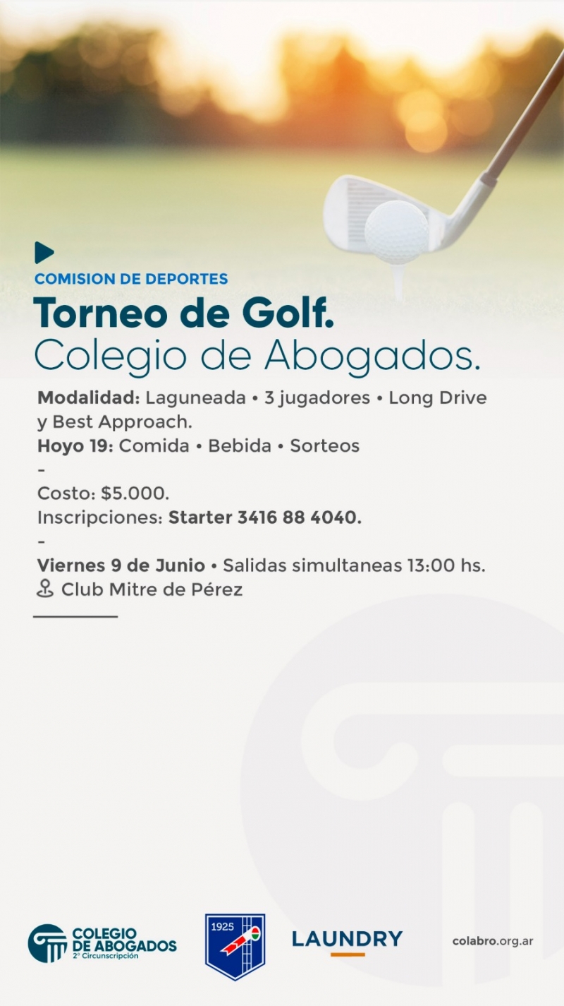 Torneo de Golf - 09/06/2023